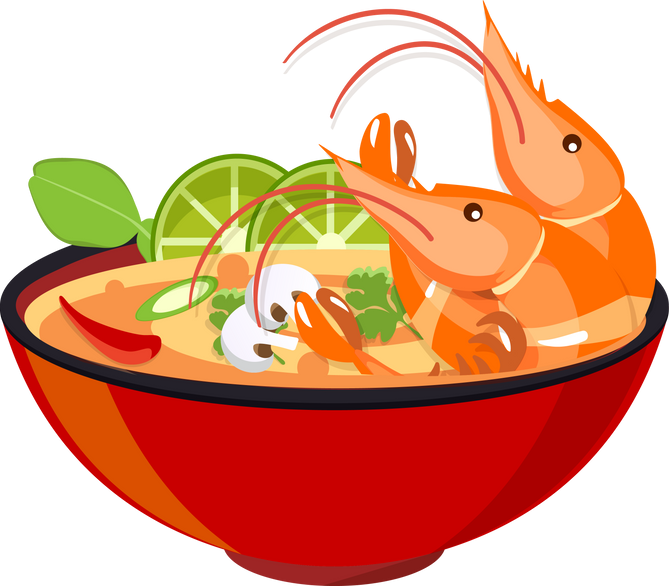 Tom Yum Kung Thai Spicy Soup